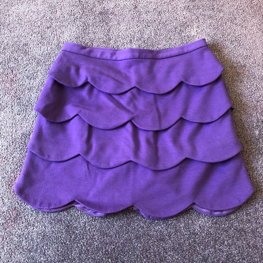 Purple skirt